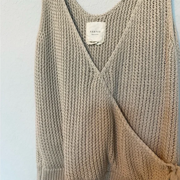 Harper Heritage Knit Wrap Tank - Picture 9 of 10